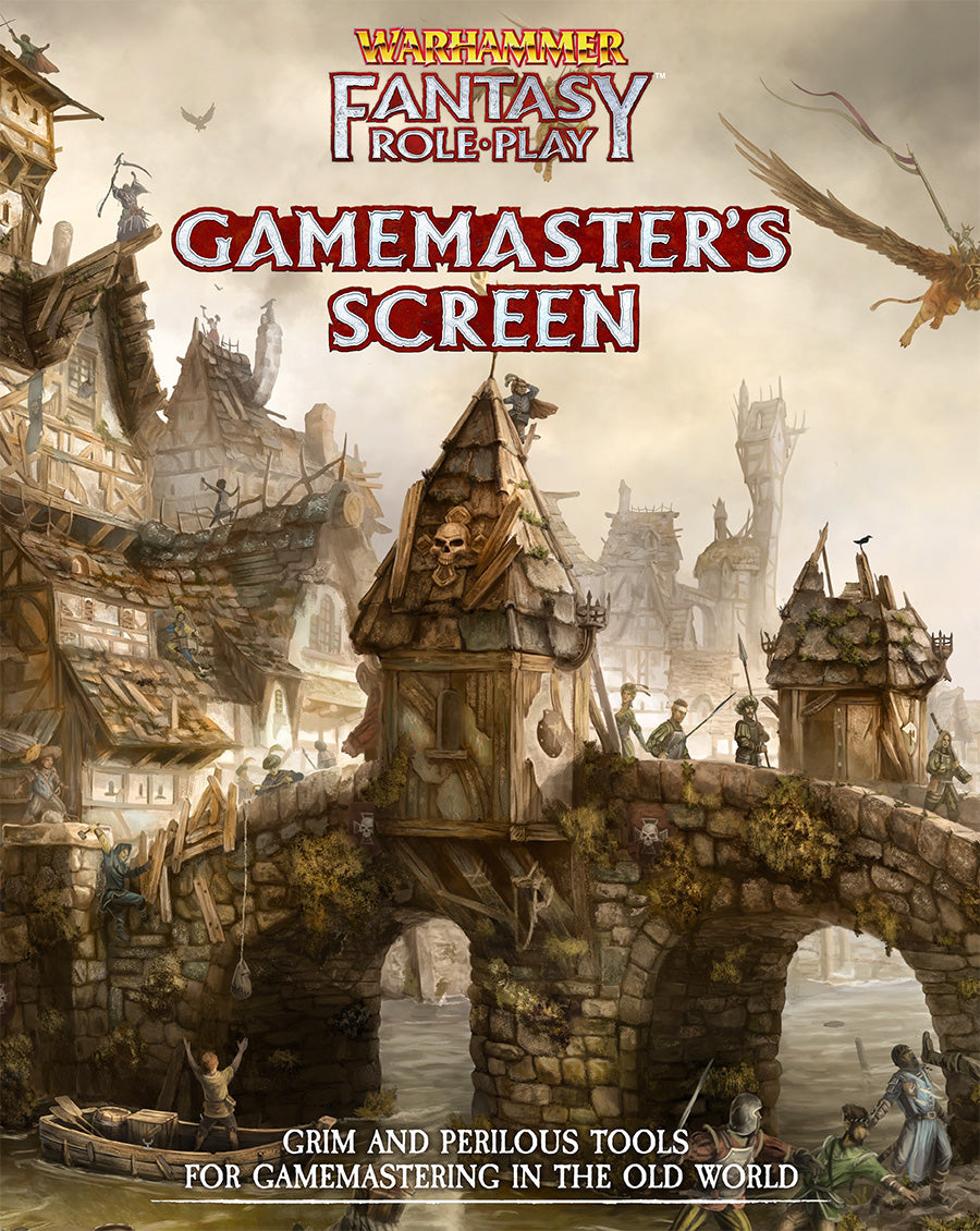 Warhammer fantasy roleplay Gamemasters screen