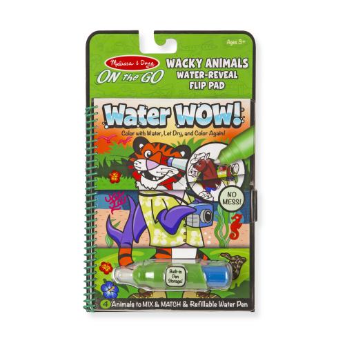 Wacky Animals Flip - M&D - On The Go - Water WOW!
