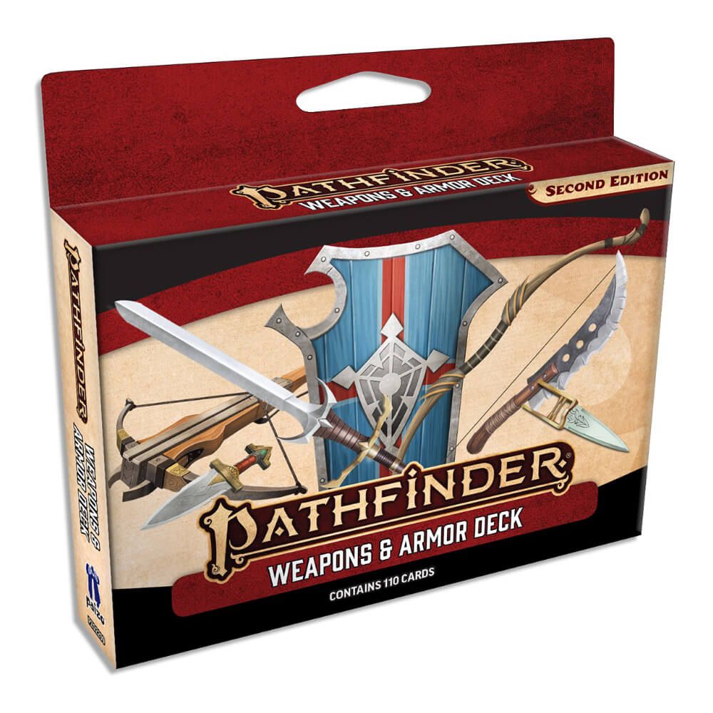Weapons & Armor Deck - Pathfinder Second Edition (2E) RPG
