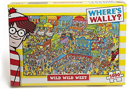 Wheres Waldo - Wild Wild West 1000pc Jigsaw