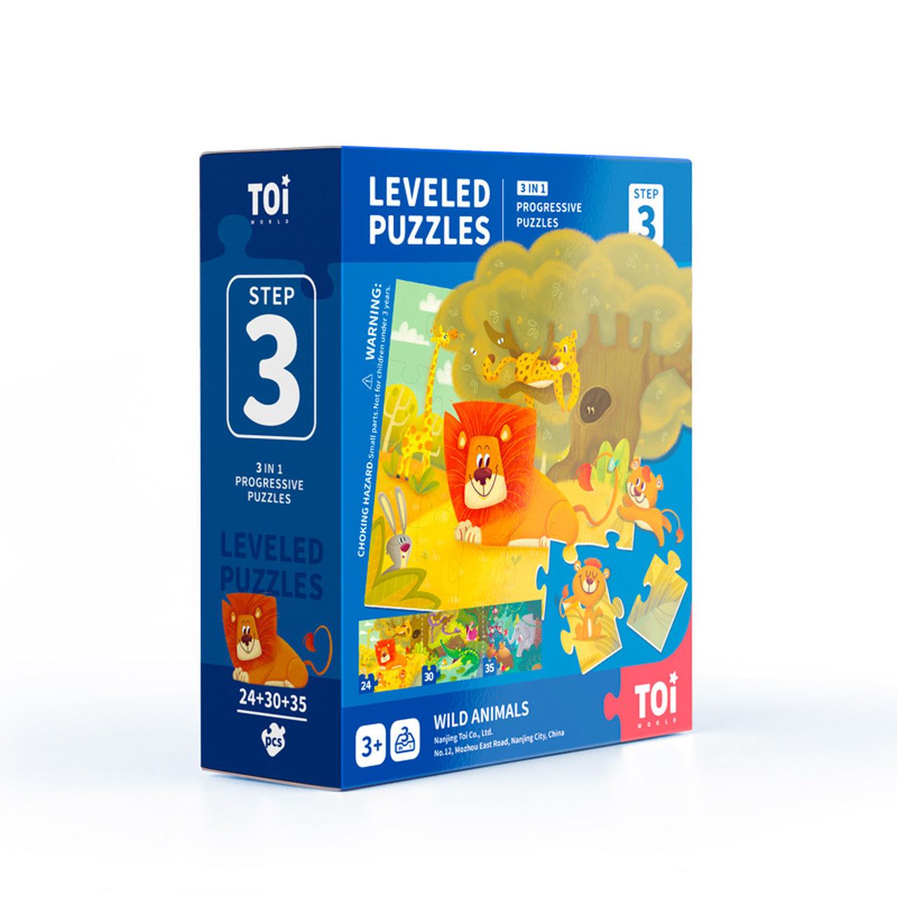 Wild Animals - Step 3 - Leveled Puzzle