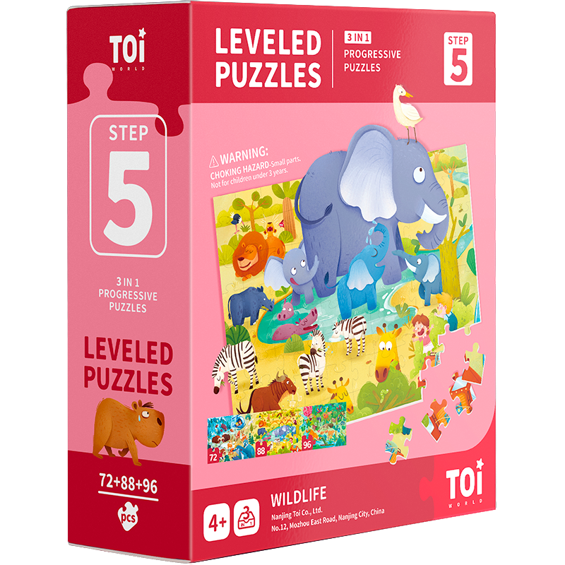 Wildlife - Step 5 - Levelled Puzzle