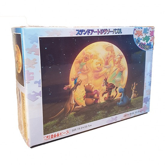 Winnie & Friends Moonlight Party Puzzle 266 pieces - Tenyo Puzzle Disney