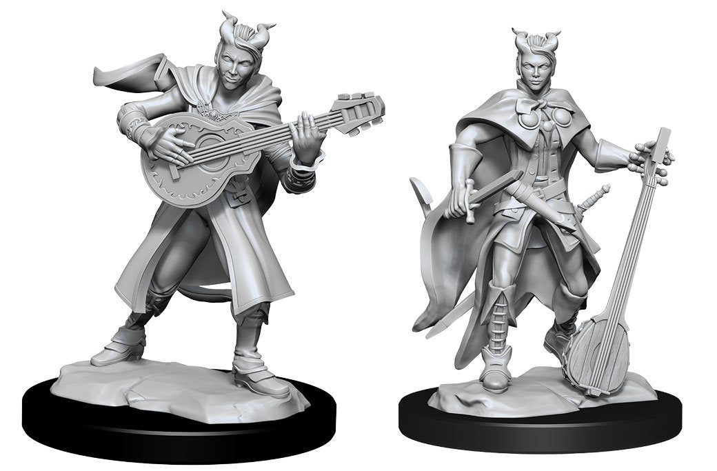 Tiefling Female Bard - D&D Nolzurs Marvelous Unpainted Miniatures