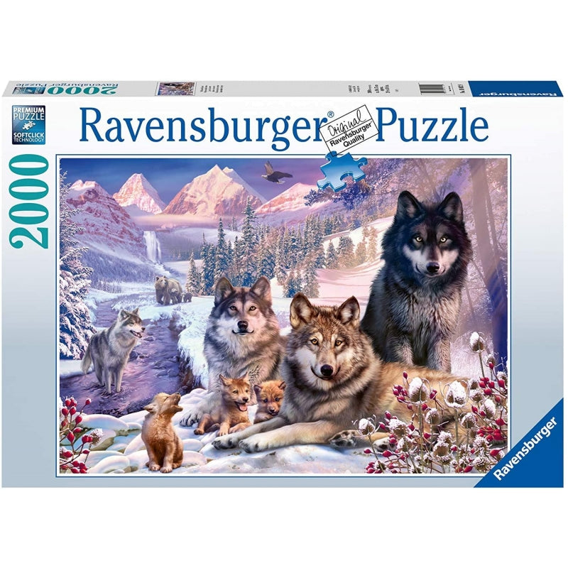 Wolves in the Snow 2000pc