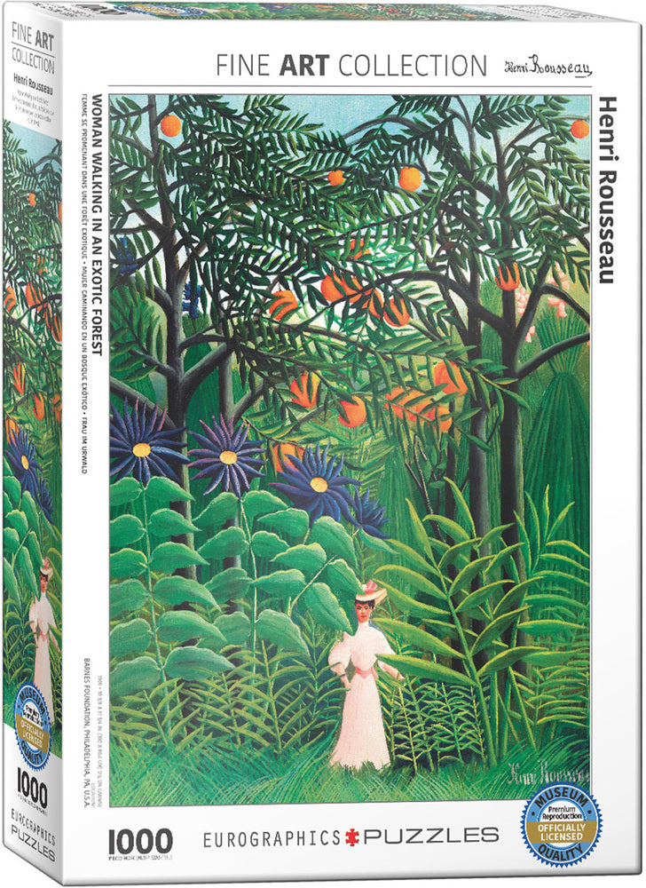 Woman in Exotic Forest 1000pc