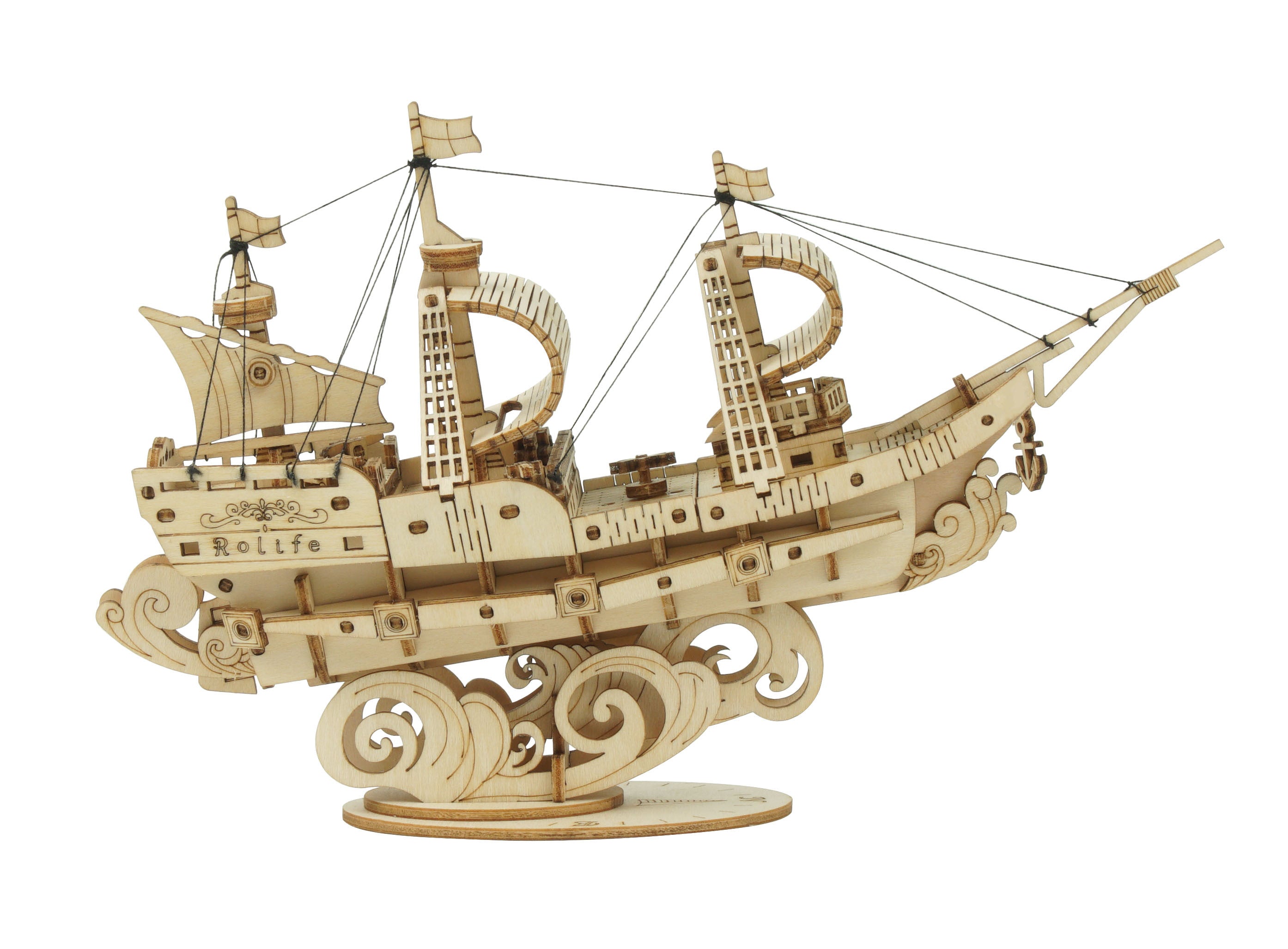 SAILING SHIP - CLASSICAL 3D WOODEN - ROBOTIME