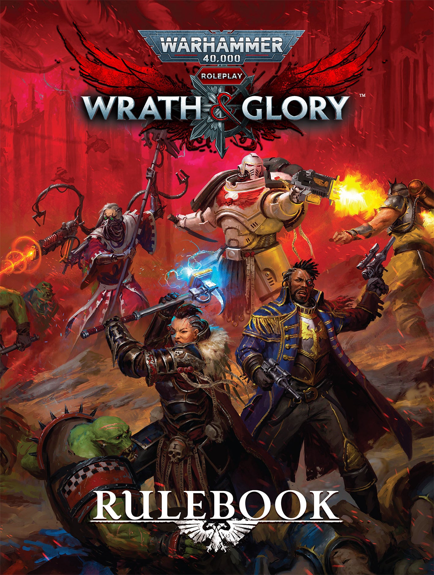 Wrath & Glory Rulebook - Warhammer 40,000 RRPG