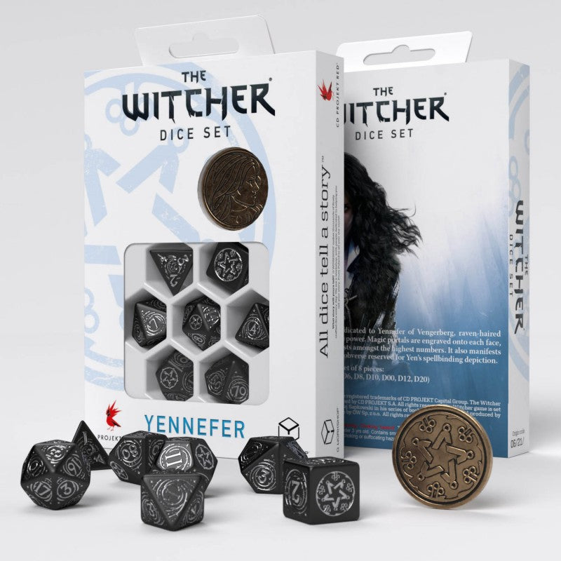 Yennefer The Obsidian Star - The Witcher Dice Set