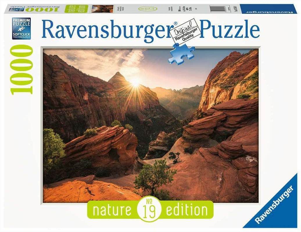 Zion Canyon USA Puzzle 1000pc