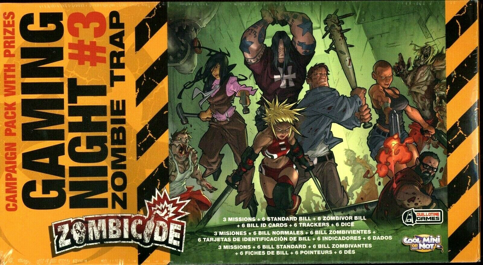 Zombicide - Gaming Night #1 Campaign Pack.