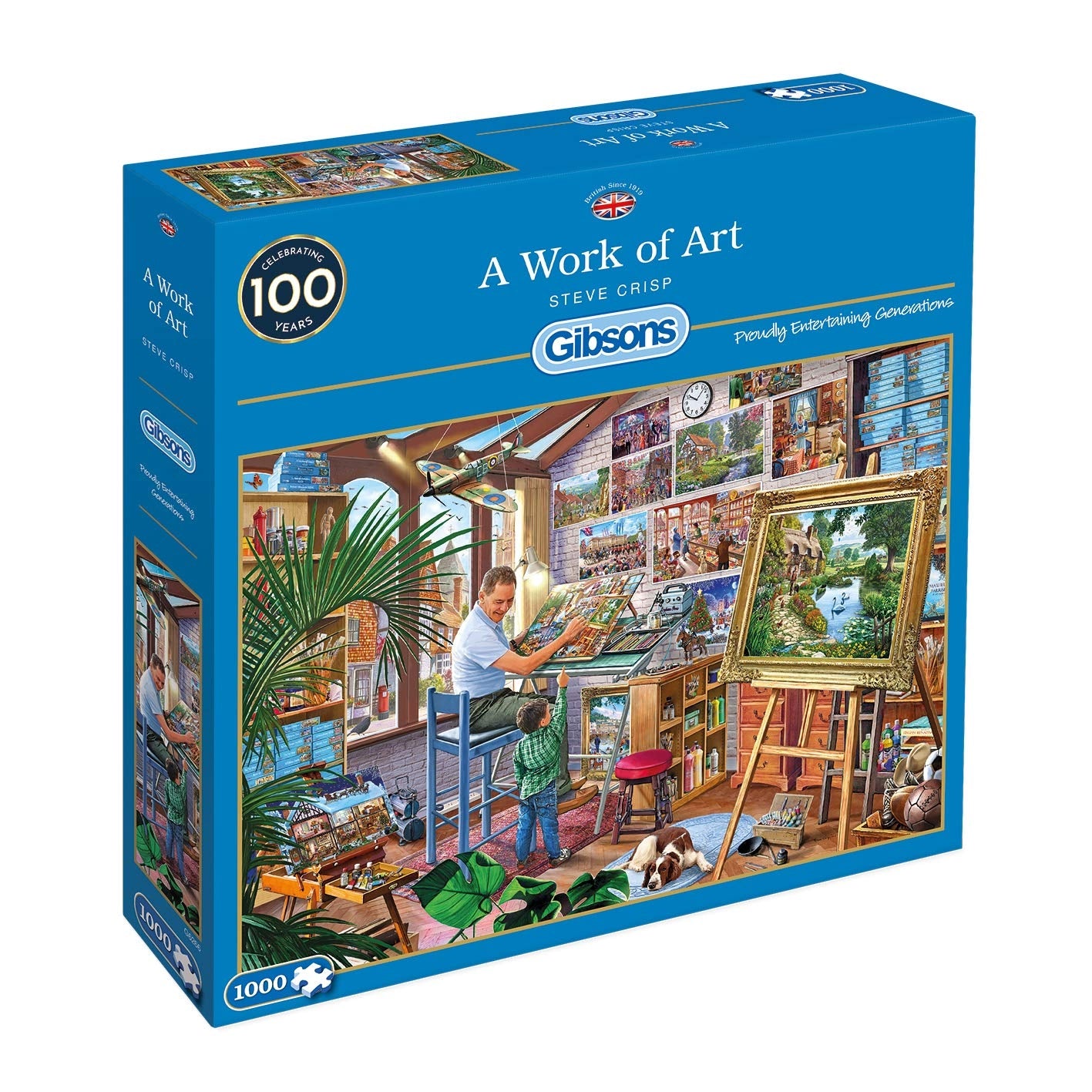 A WORK OF ART 1000pc - Gibsons