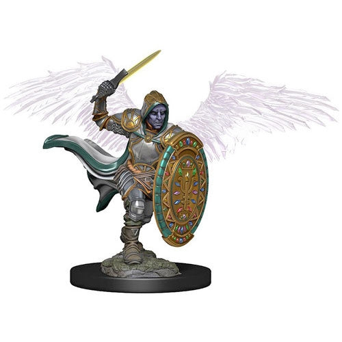 Aasimar Male Paladin - D&D Premium Painted Miniatures