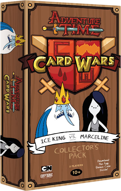 Adventure Time - Card Wars Ice King vs Marceline
