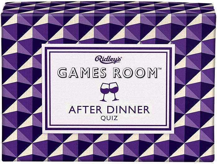 After Dinner Quiz - Ridleys Games Room