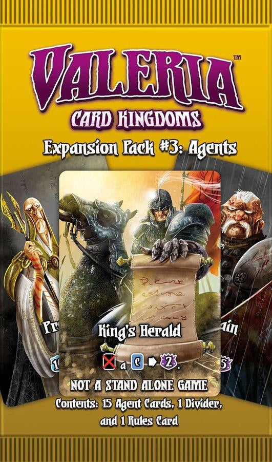 Agents - Valeria Card Kingdoms Expansion Pack 3