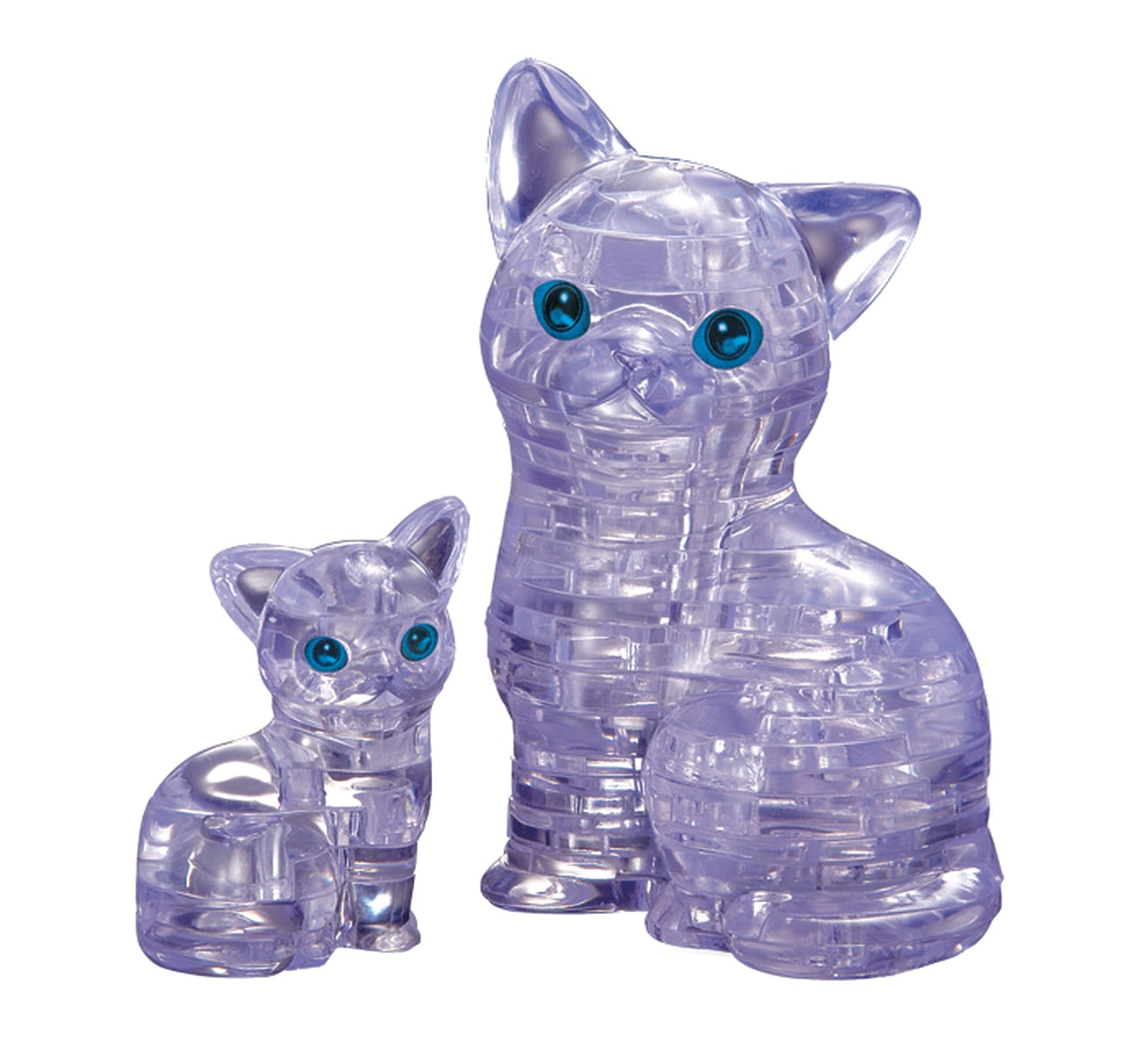 Cat & Kitten - 3D Crystal Puzzle