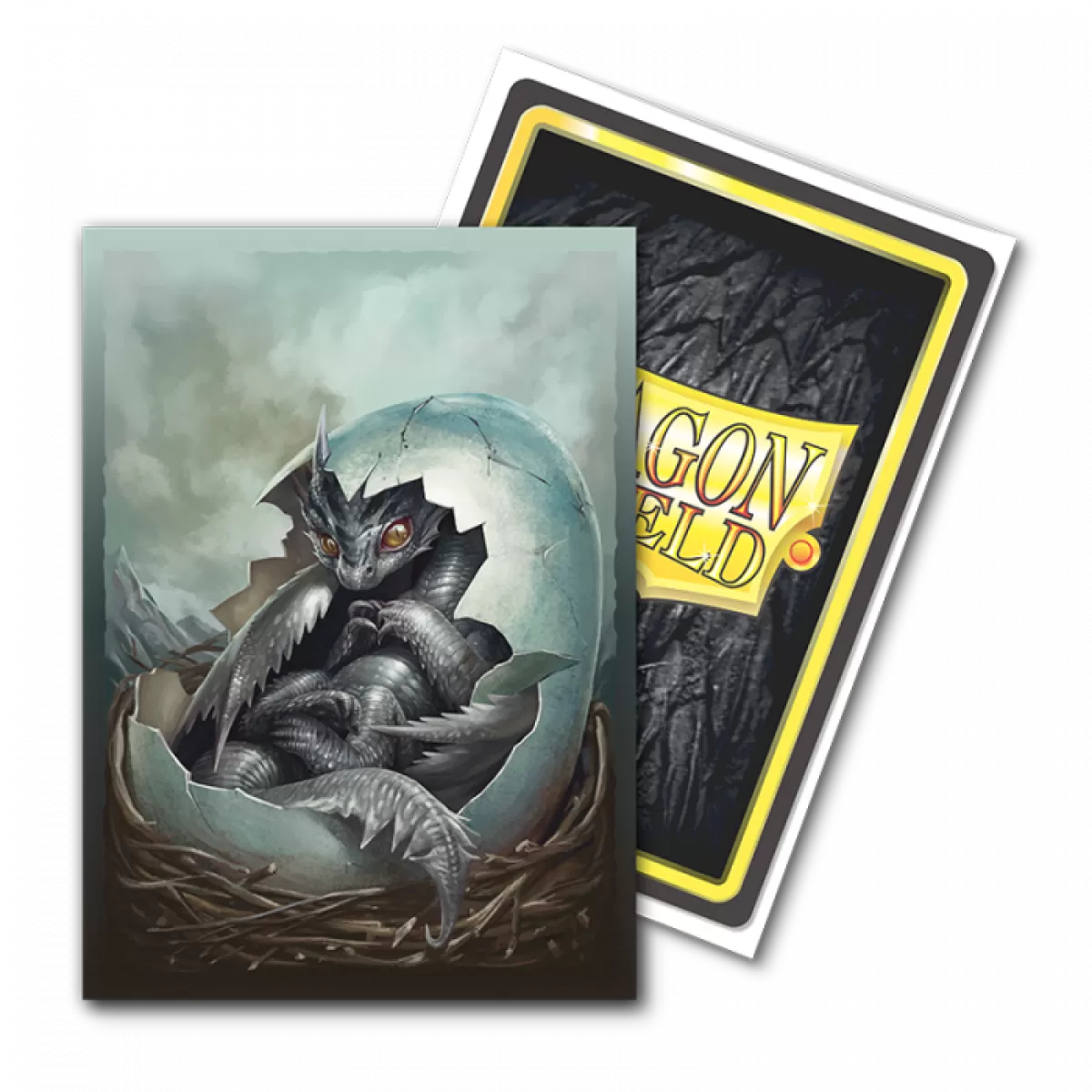 Shye Baby Dragon Brushed Art - 63.5x88 Sleeves - Box 100 Dragon Shield