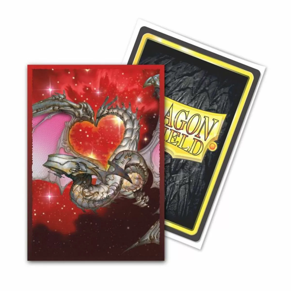 Japanese Valentine Dragon Brushed Art Sleeves - Dragon Shield - Box 60