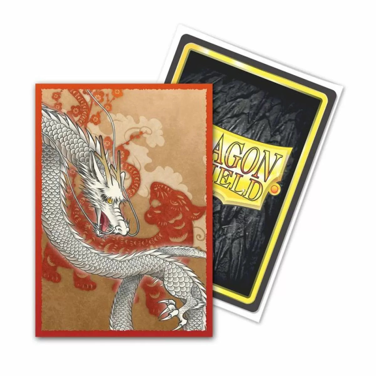 Japanese Water Tiger Brushed Art Sleeves - Dragon Shield - Box 60