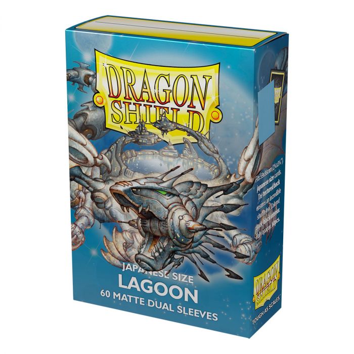 Japanese Dual Matte Lagoon Saras Sleeves - Dragon Shield - Box 60