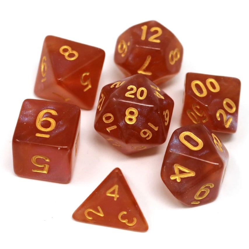 Autumn Equinox - Die Hard Dice Polymer RPG Polyhedral Set
