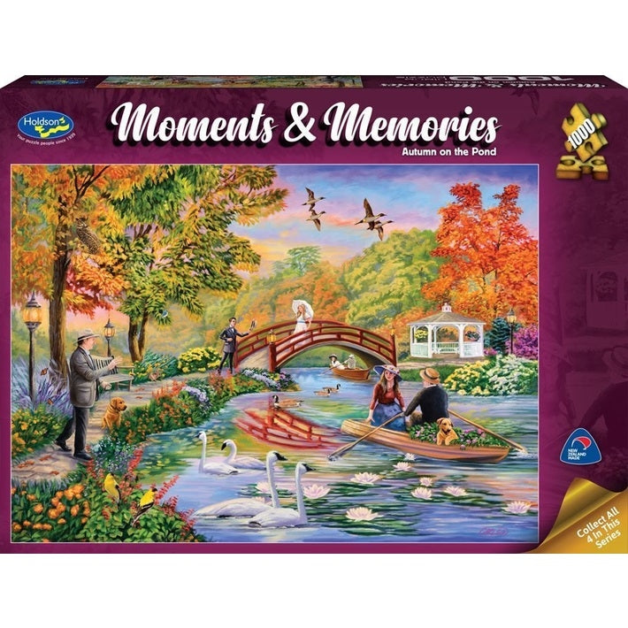 Autumn on the Pond - Moments & Memories 1000pc