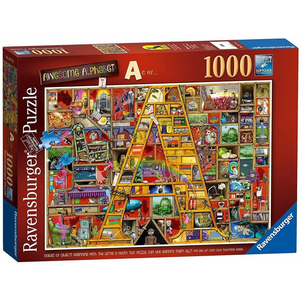 Awesome Alphabet A Puzzle 1000pc