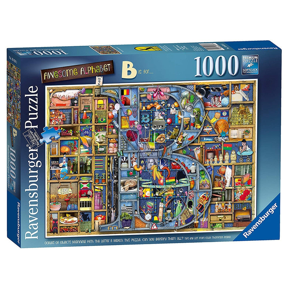 Awesome Alphabet B Puzzle 1000p - RAVENSBURGER