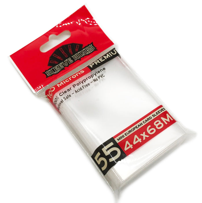 Sleeve Kings Premium Board Game Sleeves Mini European (55 per pack) Games World South Australia Sleeve Kings Premium Board Game Sleeves Mini European (55 per pack) Games World South Australia