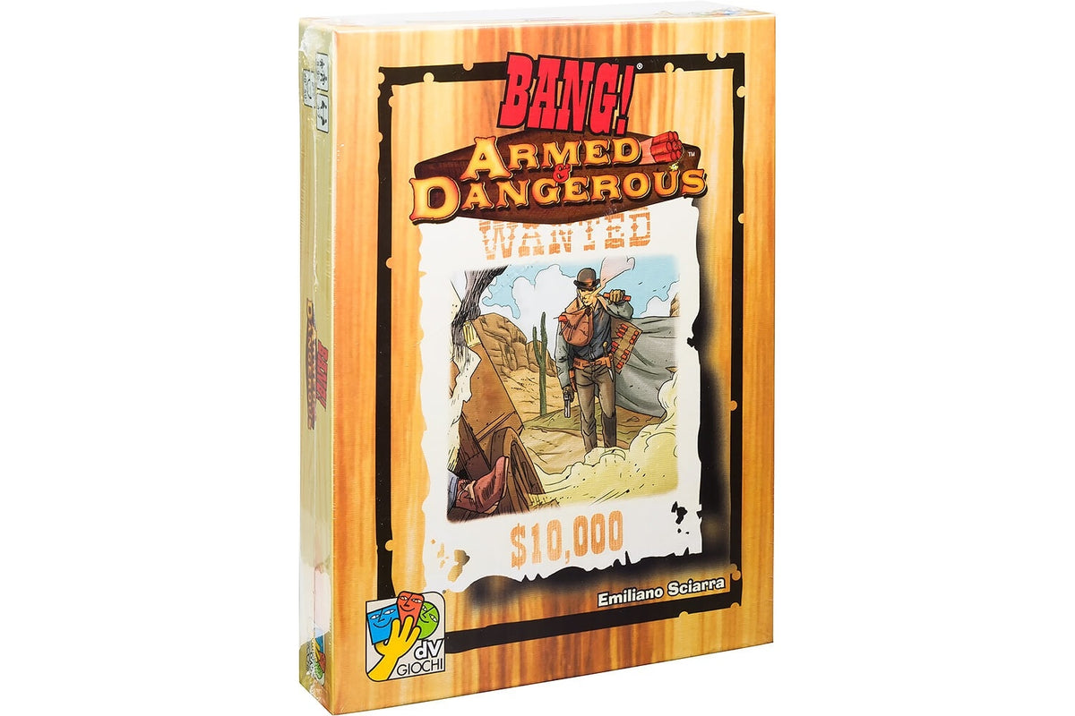 DV Giochi Davinci Editrice S.R.L. Bang. Dodge City – Juego De Cartas [ Versión En Inglés E Italiano