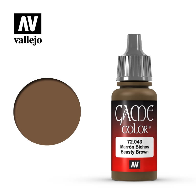 Beasty Brown 18 ml Vallejo Game Colour