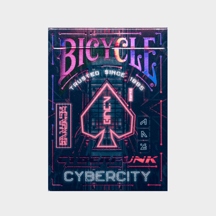 Cybercity - Bicycle Playing Cards