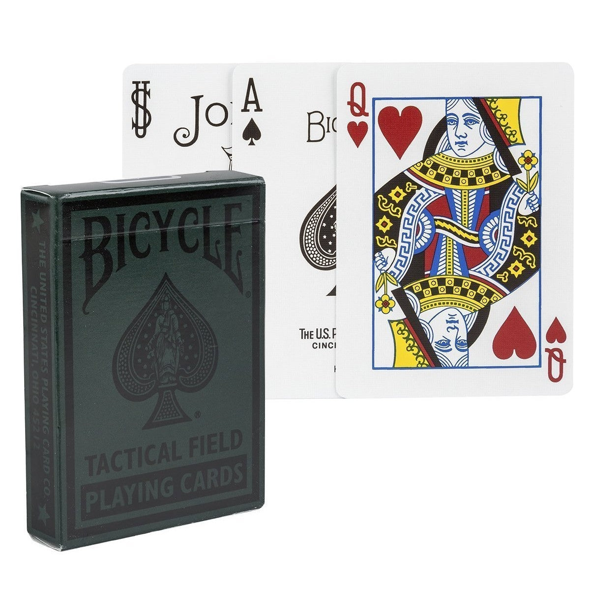 Bicycle Cards- Tactical Brown Green