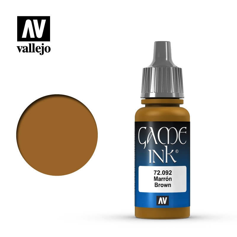 Brown 17 ml Vallejo Game Ink