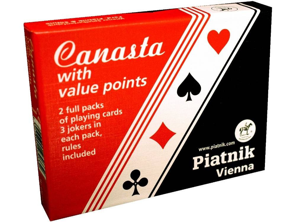 Canasta - Piatnik Playing Cards Double Deck