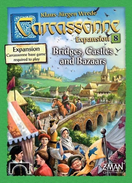 Carcassonne - Bridges Castles and Bazaars Expansion