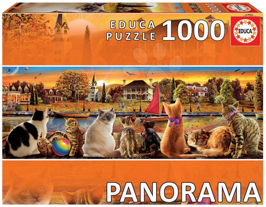 Cats On The Quay - 1000Pc