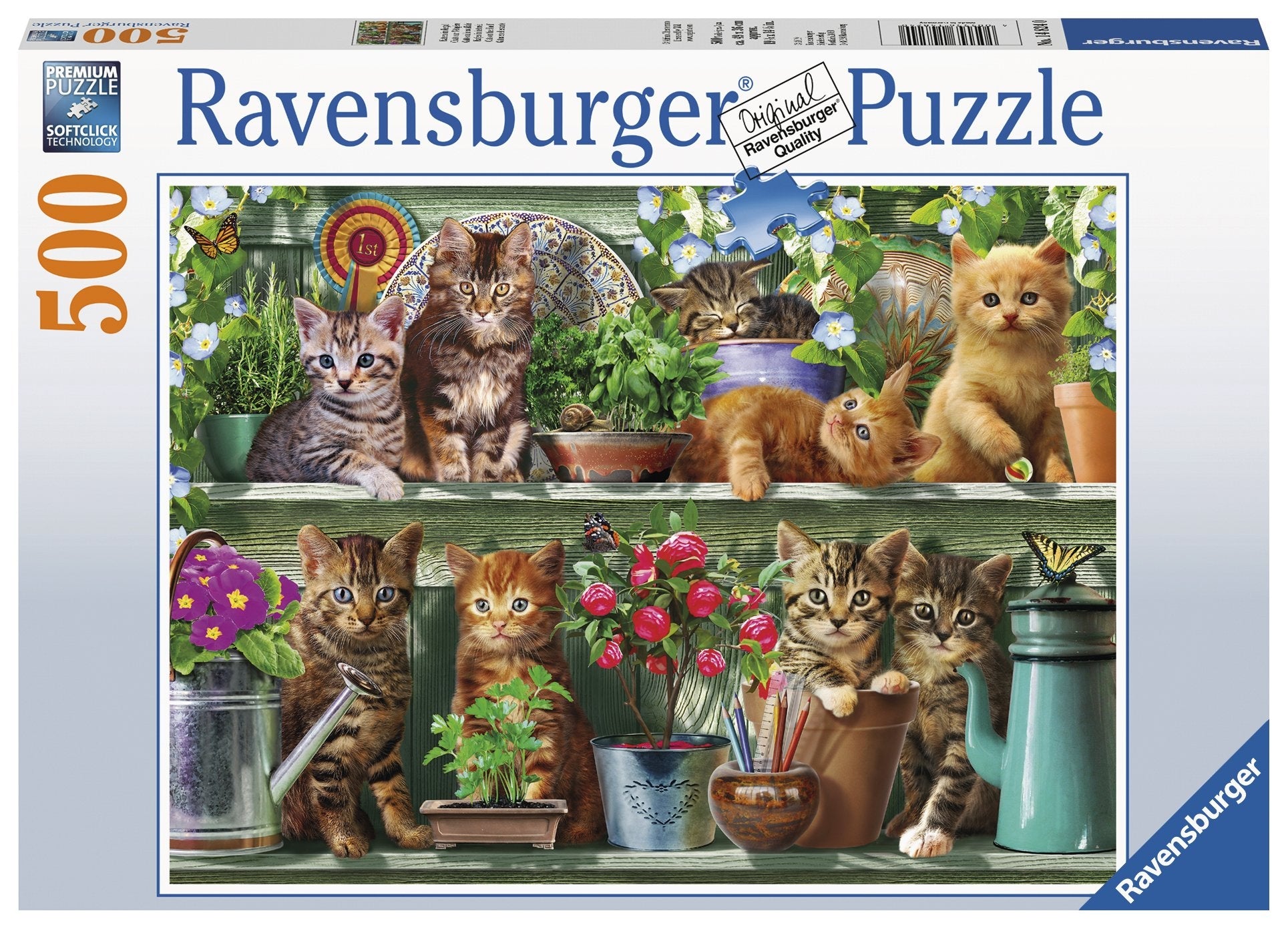 Cats on the Shelf Puzzle 500pc