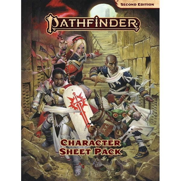 Character Sheet Pack - Pathfinder Second Edition (2E) RPG