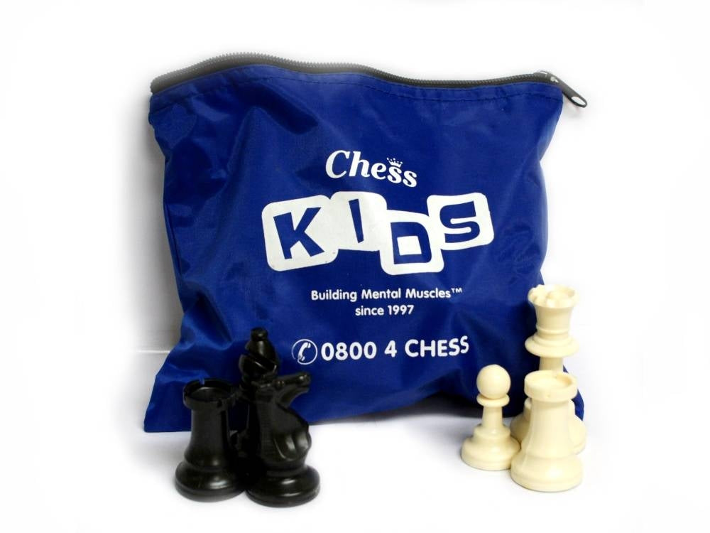 Chess- Pieces- Plastic Tournament 95mm Double Weight