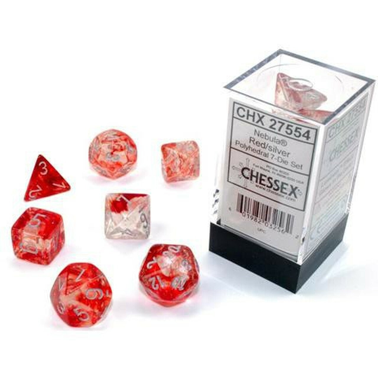 CHX27554 Luminary RDsv Polyhedral 7-Die Set Chessex