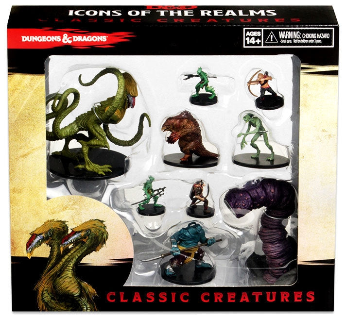 Classic Creatures Miniatures Box - Icons of the Realm