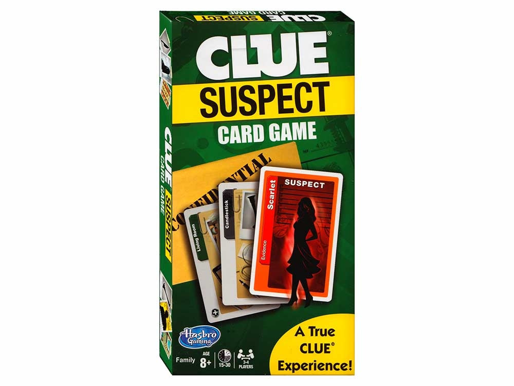Clue Suspect Card Game