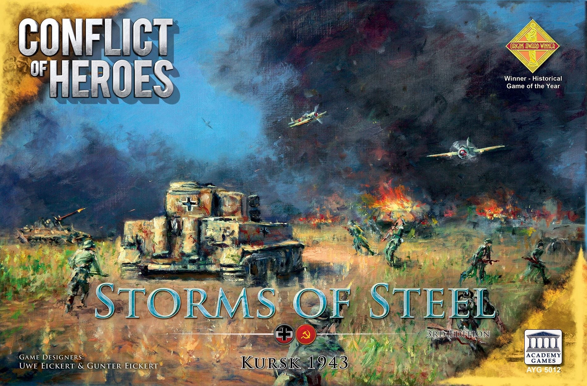 Conflict of Heroes Storms of Steel 3rd Edition