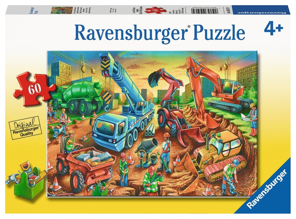 Construction Crew Puzzle 60pc