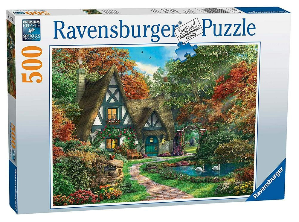 Cottage in Autumn Puzzle 500pc