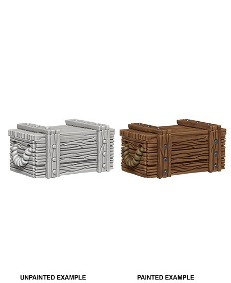 Crates - WizKids Deep Cuts Unpainted Miniatures