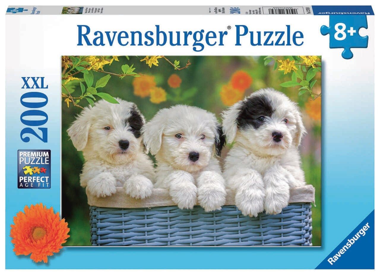 Cuddly Puppies Puzzle 200pc