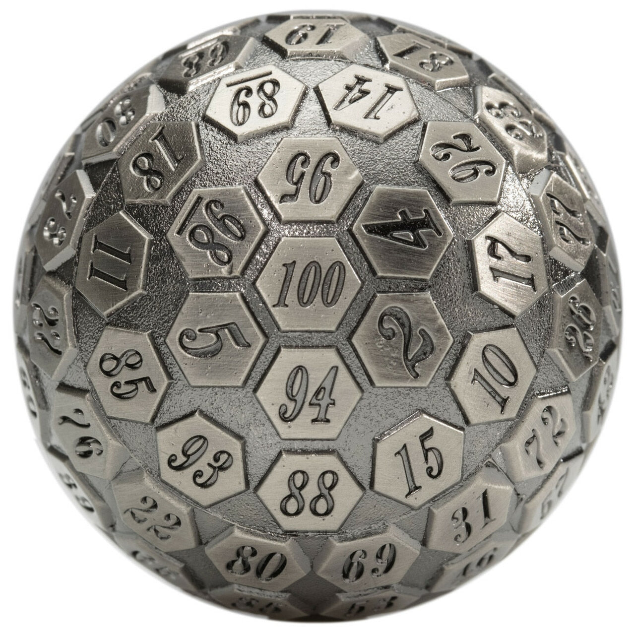 D100 Silver Plated - Orb of Predestined Fate